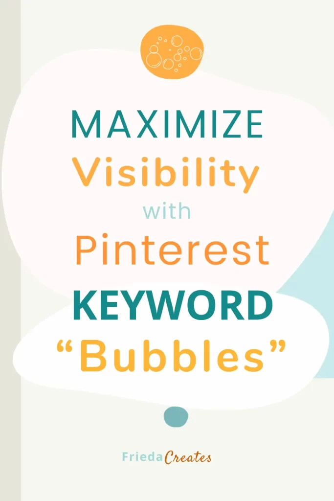 Maximize visibility with keyword bubbles